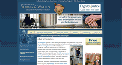 Desktop Screenshot of californianursinghomelaw.com