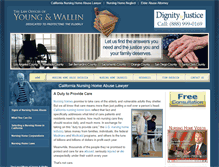 Tablet Screenshot of californianursinghomelaw.com